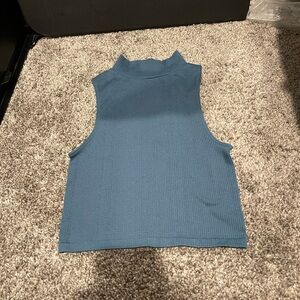 Zara Seamless High Neck Halter Top
